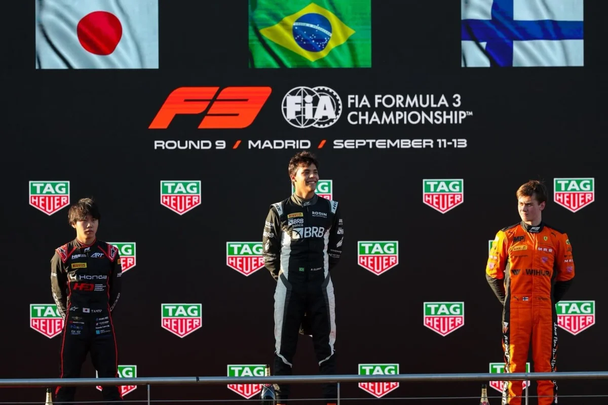 Vencedor da etapa de Madri da Fórmula 3, Pedro Clerot sonha com a Fórmula 1 - imagem 2 Vencedor da etapa de Madri da Fórmula 3, Pedro Clerot sonha com a Fórmula 1 - imagem 2