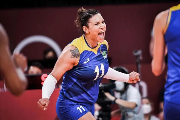 Tandara Caixeta, jogadora de vôlei suspensa por doping