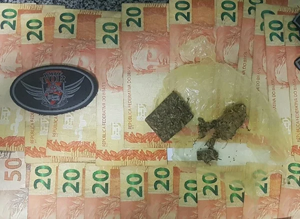 PM filma venda de drogas em bar no Setor Comercial Sul. Veja vídeo