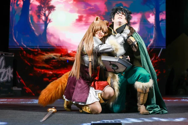 O casal Genilson e Carol Frazão conquistaram o 1º lugar no World Cosplay Summit Brasil, que aconteceu durante o Metrópoles Game Festival - Metrópoles
