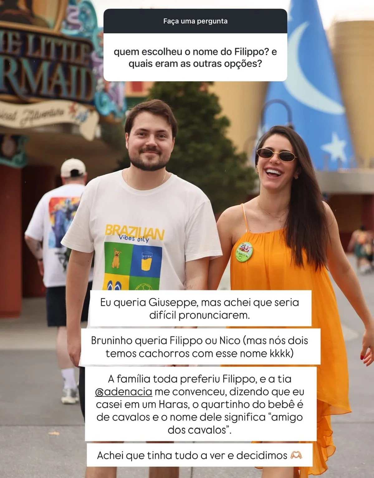 Bianca Biancardi e Bruno Hernandes Gallegos vão ser pais de um menino Bianca Biancardi e Bruno Hernandes Gallegos vão ser pais de um menino