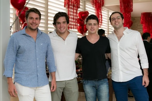 Juliano Moura, João Marcos Carvalho, Felipe Moura e Abdalla Juliano Moura, João Marcos Carvalho, Felipe Moura e Abdalla