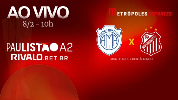 Paulistão A2 2026: assista a Monte Azul x Sertãozinho ao vivo