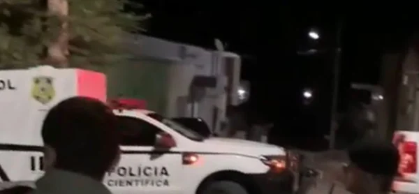Imagem colorida de ocorrência de investigação de assassinato da polícia na Paraíba - Metrópoles