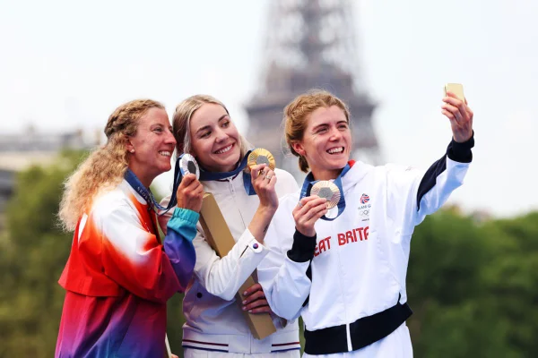 O trio foi medalhista em Paris 2024