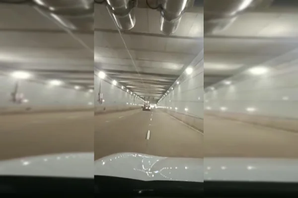 Vídeo. Motorista dirige por dentro do Túnel de Taguatinga: “Já pensou?”