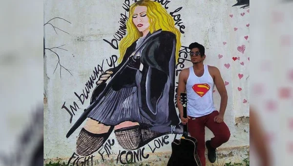 Madonna convida artista brasileiro para pintar hospital na África