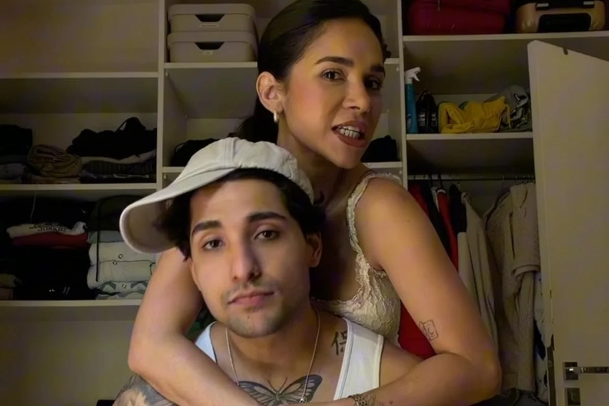 Gizelly Bicalho e Caue Fantin gravam juntos para as redes sociais Gizelly Bicalho e Caue Fantin gravam juntos para as redes sociais