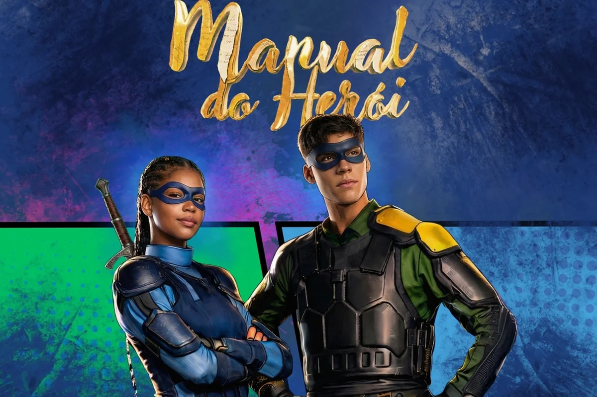 Cartaz do filme Manual do Herói Cartaz do filme Manual do Herói