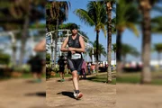 A atleta se formou em educação física, mas o esporte sempre foi parte da rotina