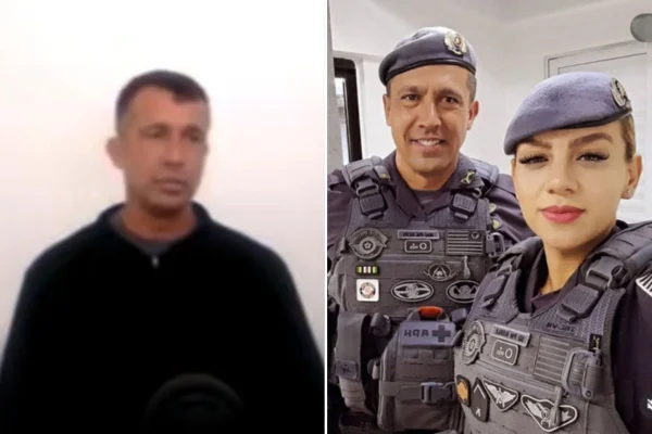 Imagem colorida mostra tenente-coronel que matou a PM Gisele. Metrópoles