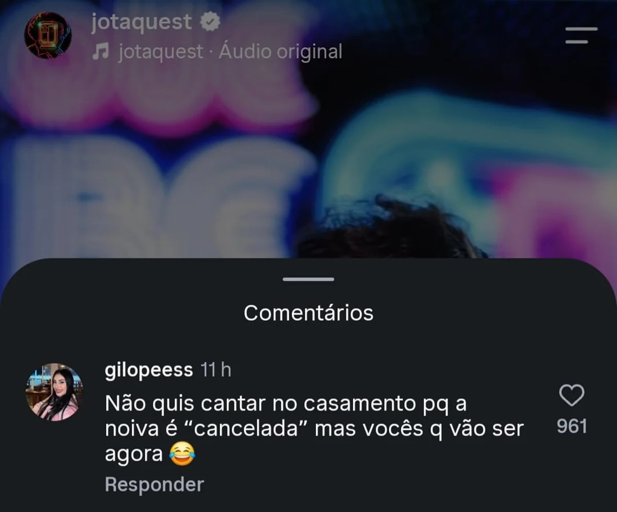 Internautas invadiram o perfil do Jota Quest nas redes sociais Internautas invadiram o perfil do Jota Quest nas redes sociais