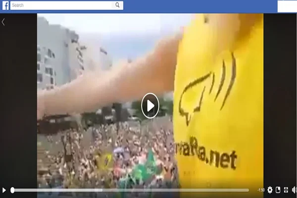 Lupa: vídeo que viralizou ao mostrar ato pró-Bolsonaro é antigo