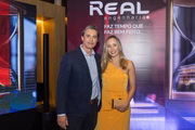 André Stein, gerente de Marketing da Real, e Taís Lessa