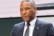 Duma Boko, presidente de Botsuana