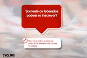 Somente os federados podem se inscrever?
