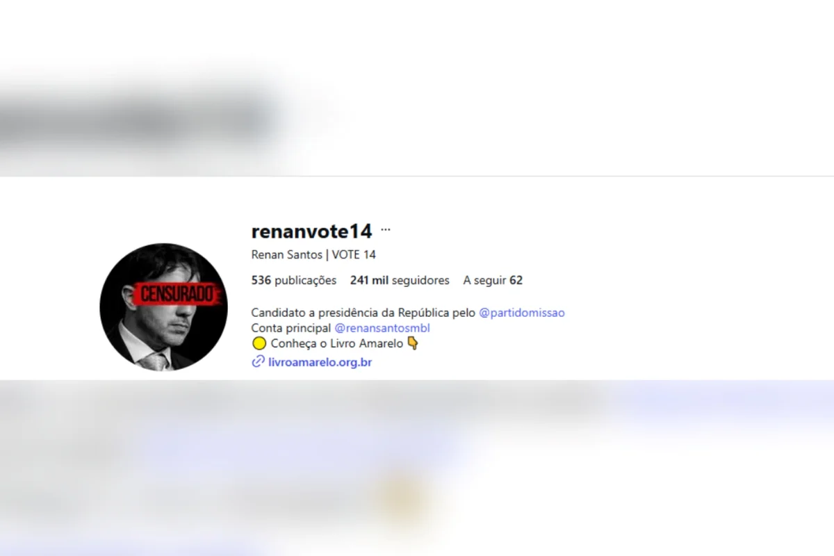 “Censurado”: Renan troca foto nas redes sociais após decisão de Toffoli - imagem 2 “Censurado”: Renan troca foto nas redes sociais após decisão de Toffoli - imagem 2