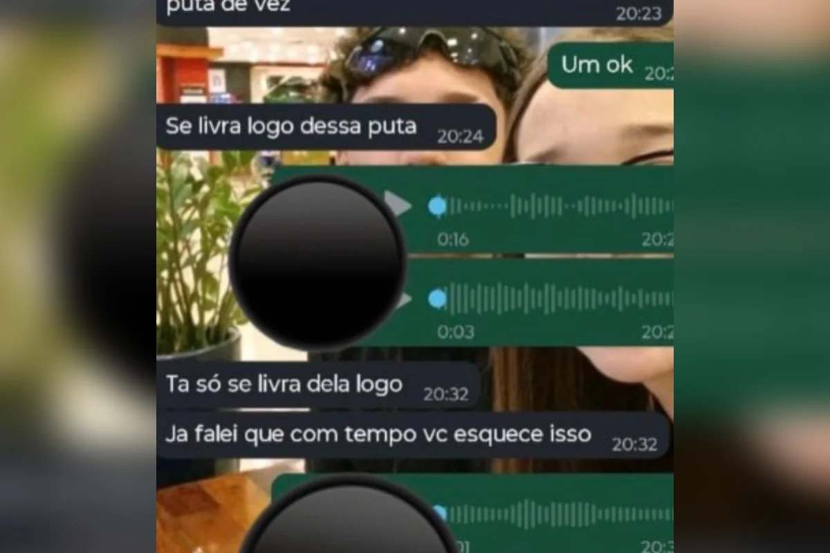 Prints expõem plano de filho e namorada para matar mãe por herança - imagem 4