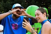 Neymar e Carol Dantas