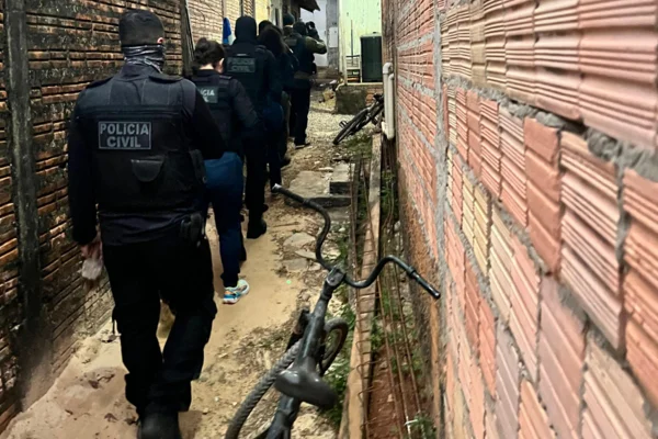 Operação contra o tráfico de drogas