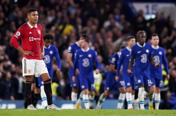 Casemiro em campo contra o Chelsea - Metrópoles