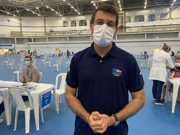 Secretário municipal de Saúde do Rio, Daniel Soranz