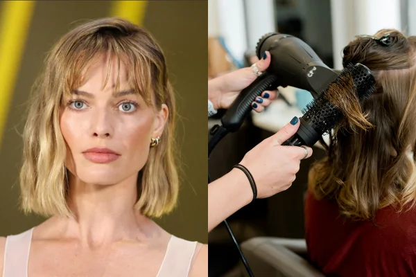 Corte bob da atriz Margot Robbie vira tendência nos salões em 2026
