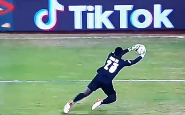 Goleiro falha na Copa Africana das Nações
