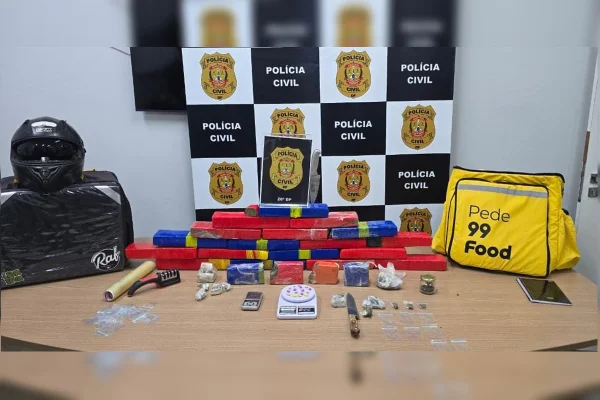 PCDF desmonta ponto de venda e armazenamento de drogas em Samambaia