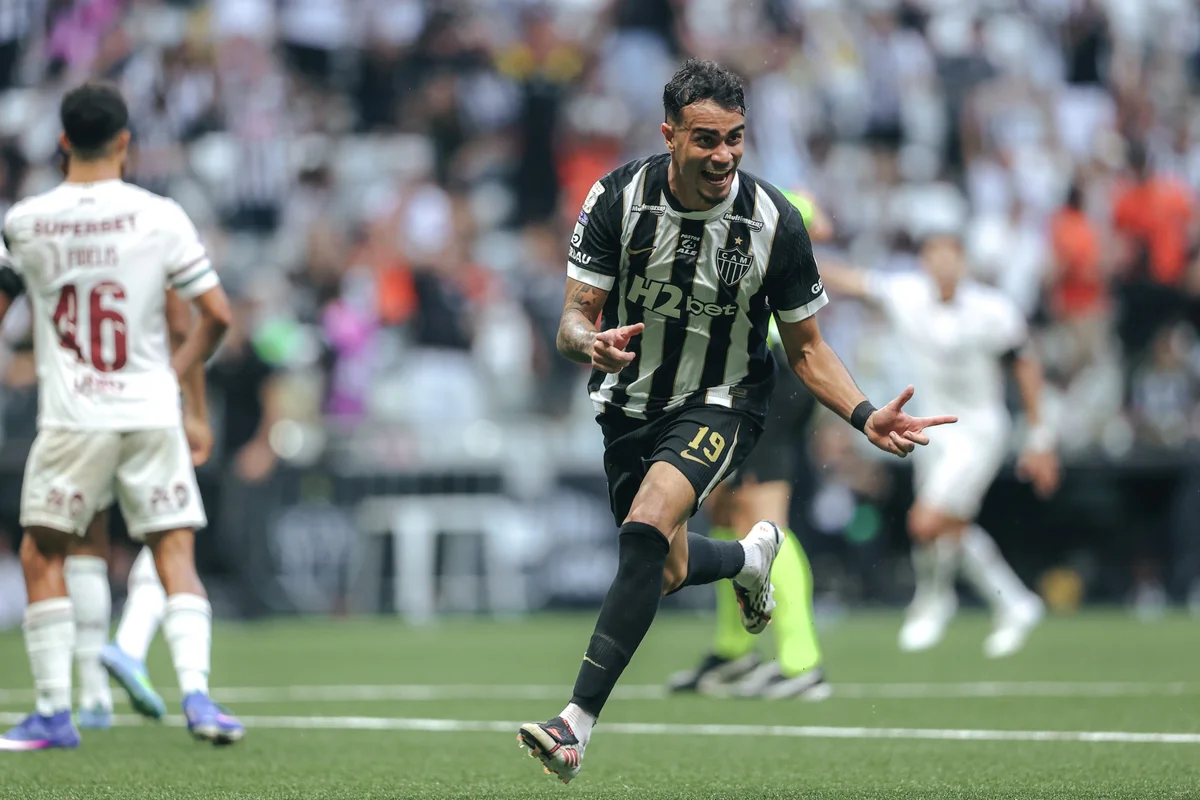 Reinier fez 1 x 0 para o Atlético-MG contra o Fluminense. Reinier fez 1 x 0 para o Atlético-MG contra o Fluminense.