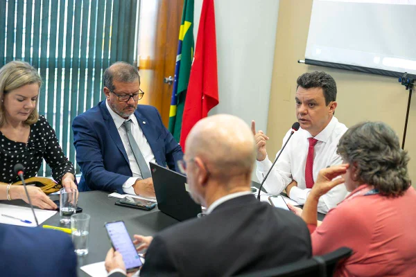 Reunião da bancada do PT na Câmara em 15/10