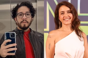 Jean Wyllys e Manuela Dias