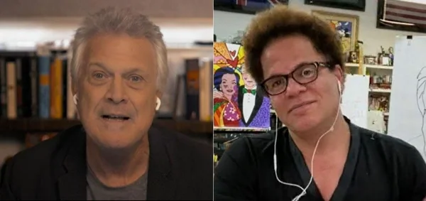 Romero Britto se recusa a responder perguntas de Bial sobre treta em Miami