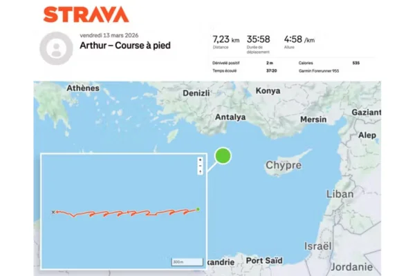 Localização de porta-aviões francês é revelada por app de corrida - Metrópoles