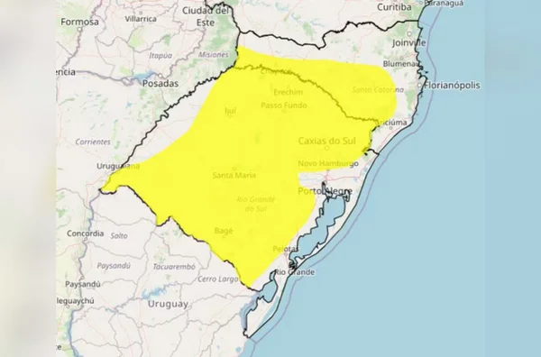 imagem colorida risco geada rs