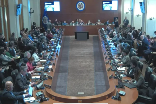 Reunião extraordinária da Organização dos Estados Americanos (OEA)