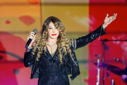 Elba Ramalho foi uma das atrações do festival Na Praia, em 14 de agosto 