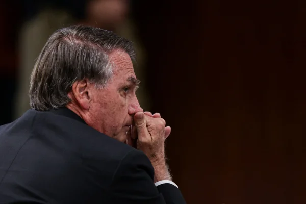 Primeira Turma 1 do Supremo Tribunal Federal STF comecou a interrogar os reus do nucleo 1 por participacao na suposta trama golpista Jair Bolsonaro - Metrópoles