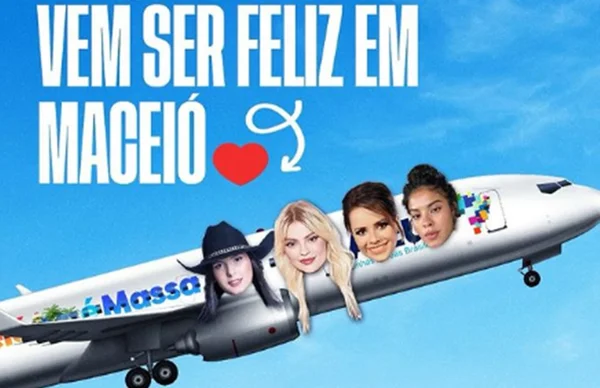 Post da prefeitura de Maceió sobre separações de famosos - Metrópoles