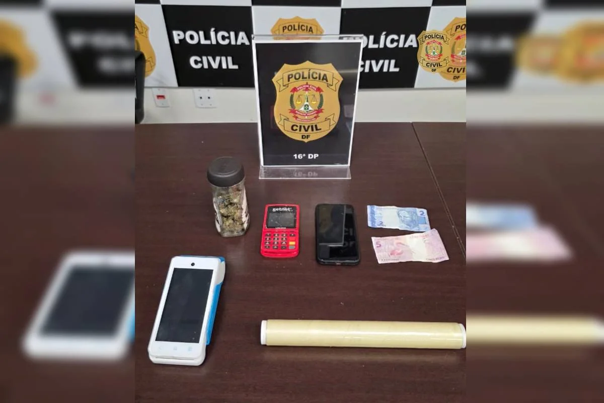 Operação foi realizada pela 16ª DP, de Planaltina Operação foi realizada pela 16ª DP, de Planaltina