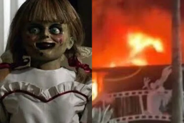 Exposição com boneca original do filme Annabelle pega fogo no Rio - Metrópoles