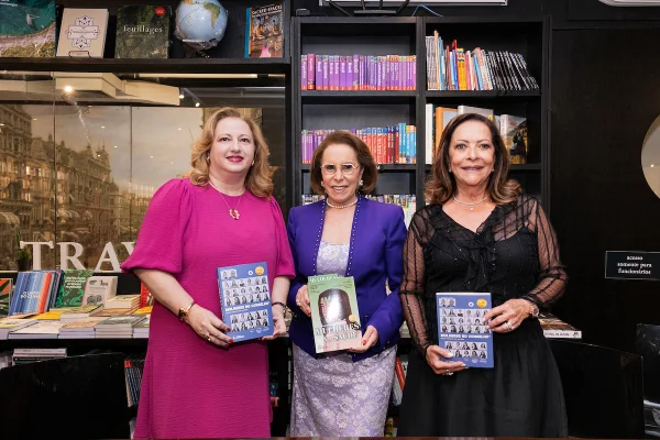 Lídia Abdalla, Janete Vaz e Sandra Costa