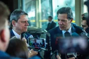 Os pré-candidatos ao governo de São Paulo, Tarcísio de Freitas (Republicanos) e Fernando Haddad (PT) Os pré-candidatos ao governo de São Paulo, Tarcísio de Freitas (Republicanos) e Fernando Haddad (PT)