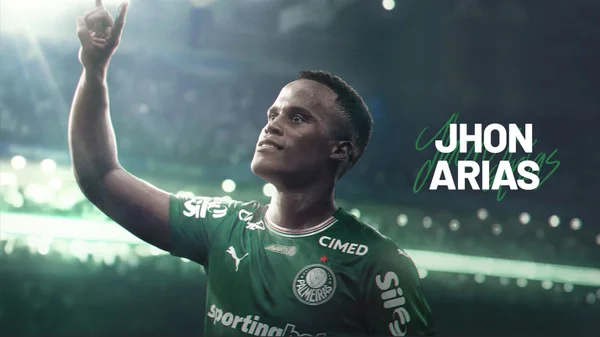 Jhon Arias, do Palmeiras - Metrópoles