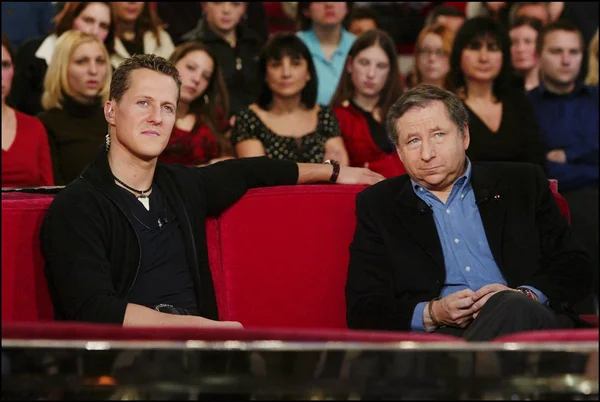 Michael Schumacher e Jean Todt em evento