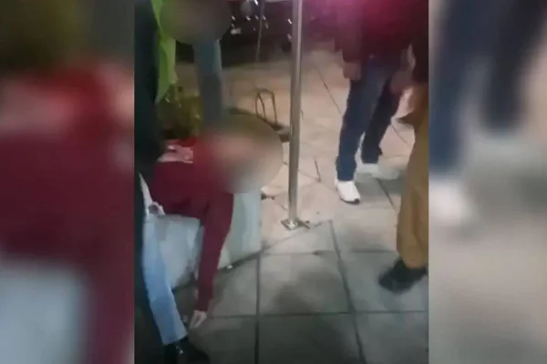 Foto embaçada de torcedor morto no Paraná-Metrópoles