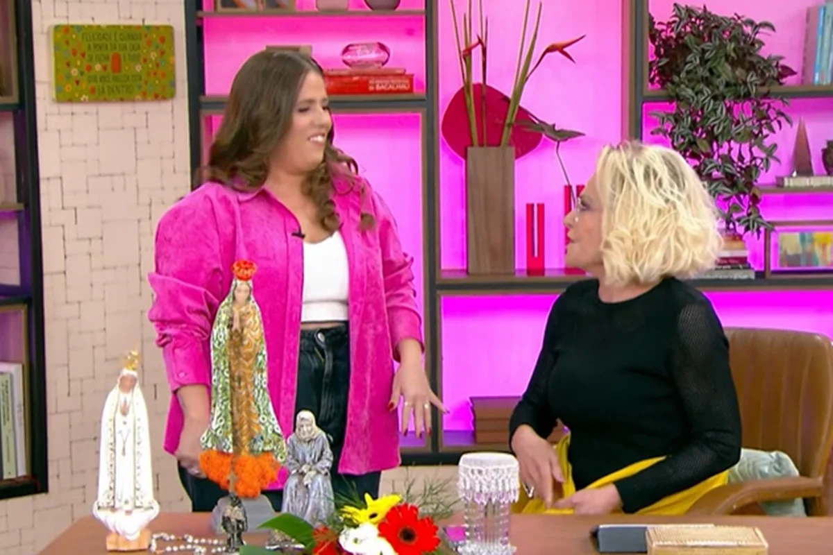 Ana Maria Braga e Tati Machado no Mais Você