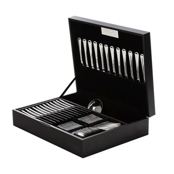 Faqueiro 130 peças inox com estojo de madeira Berna Wolff Rojemac. Na <a href="https://www.madeiramadeira.com.br" target="_blank">Madeira Madeira</a> de R$ 1.511 por R$ 923 Faqueiro 130 peças inox com estojo de madeira Berna Wolff Rojemac. Na <a href="https://www.madeiramadeira.com.br" target="_blank">Madeira Madeira</a> de R$ 1.511 por R$ 923