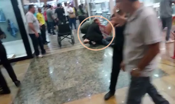 PM é baleado em assalto a joalheria em shopping no Gama