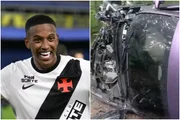 De Ceilândia, zagueiro do Vasco escapa ileso ao capotar BMW de R$ 1 milhão De Ceilândia, zagueiro do Vasco escapa ileso ao capotar BMW de R$ 1 milhão